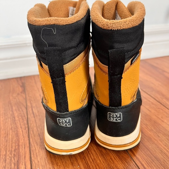 Merrell Kids' Black and Tan Snow Boots - Picture 6 of 10